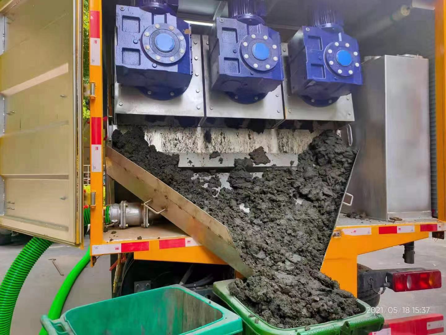 陕西化粪池清掏城市维护站-泥浆净化干湿分离处理